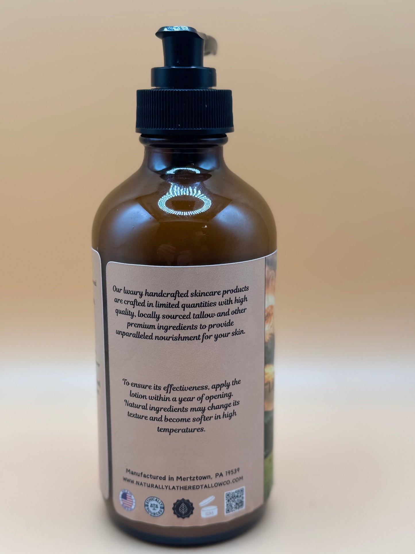 Creamy Oats and Honey Toast Lightweight Tallow Lotion