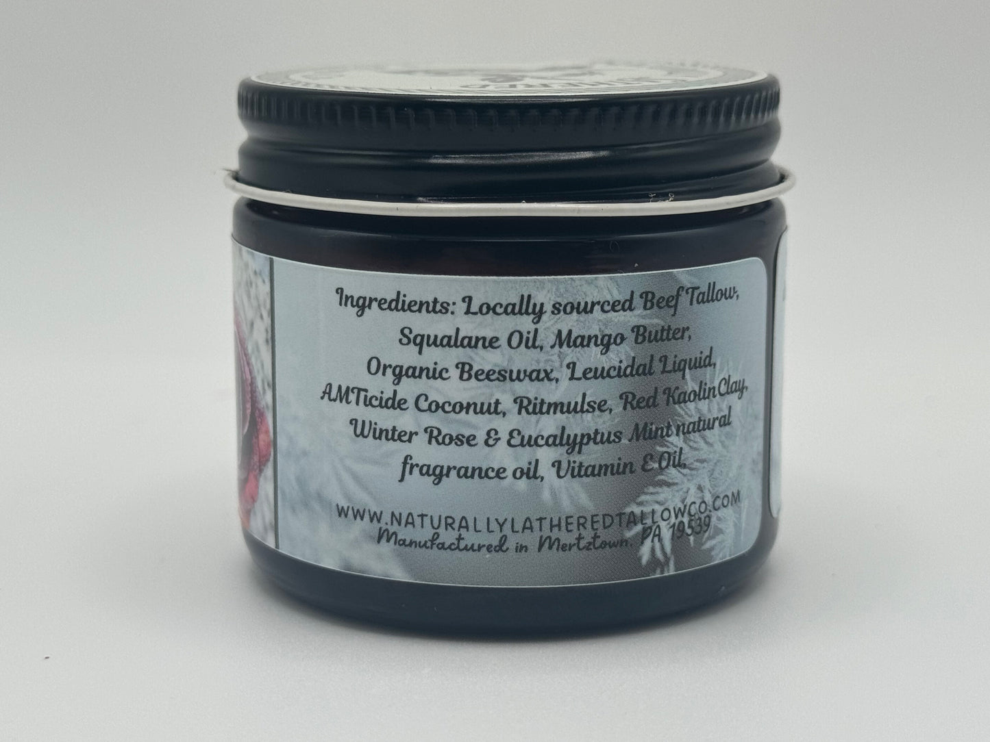 Winter Rose & Eucalyptus Mint Whipped Tallow Balm